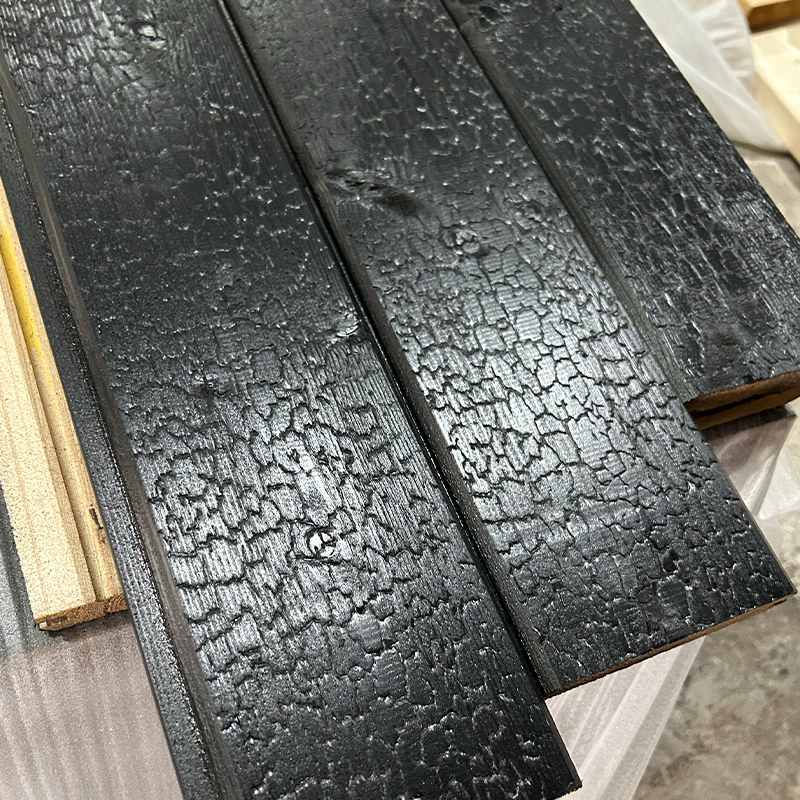 Shou Sugi Ban nástenné panely