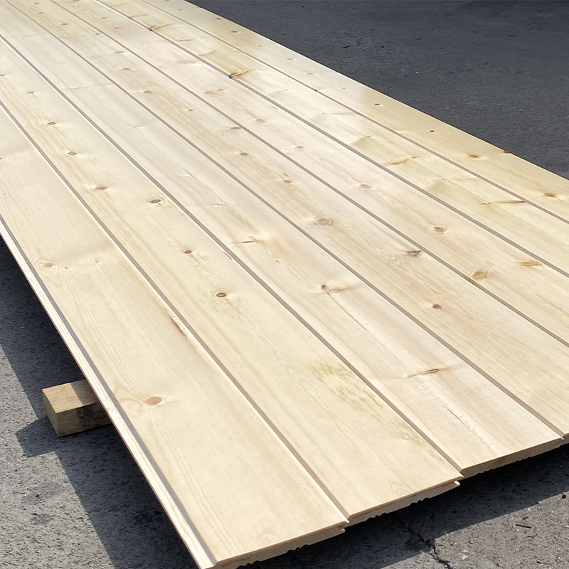 Stenový panel z borovicového jazyka a drážky Stenový panel z borovicového jazyka a drážky