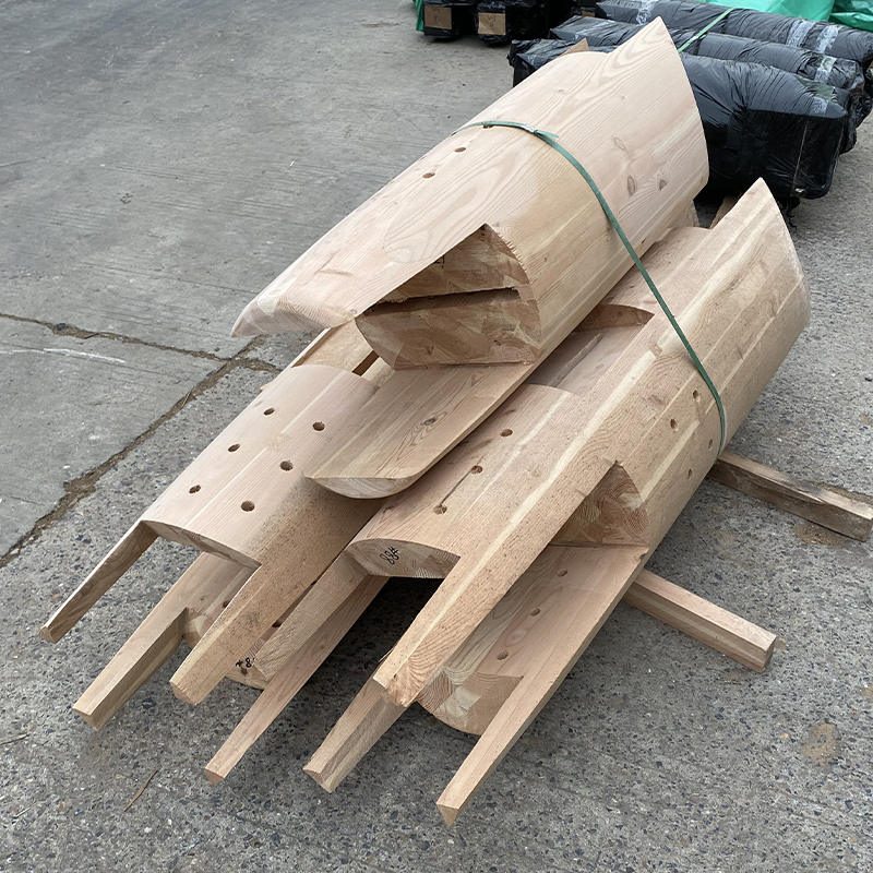 Douglas Fir Special Shaed Glulam Douglas Fir Special Shaed Glulam
