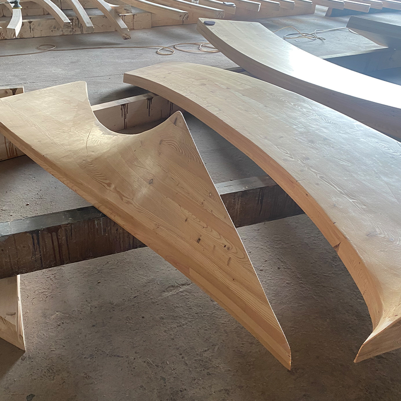 Douglas Fir Special Shaed Glulam Douglas Fir Special Shaed Glulam