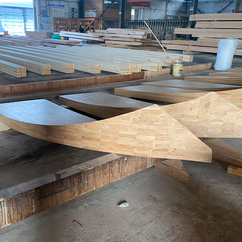 Douglas Fir Special Shaed Glulam Douglas Fir Special Shaed Glulam